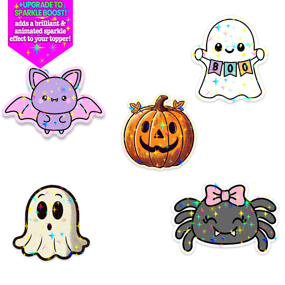 Spooky Squad Sticker 5-Pack - - Topperswap