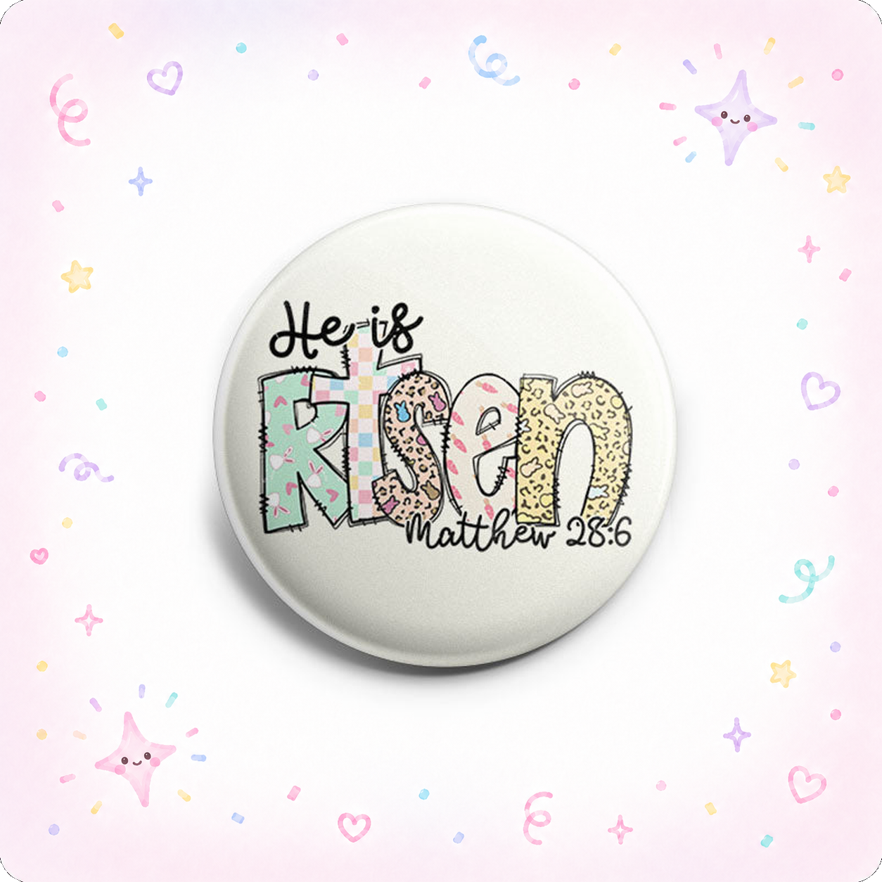 Risen Christ Scripture Topper - - Topperswap