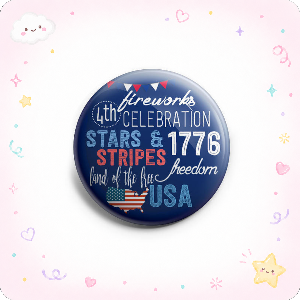 Independence Day Mashup Topper - Vault - - Topperswap
