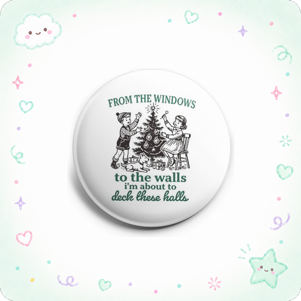 Deck the Halls Topper - - Topperswap