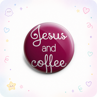 Jesus and Coffee Topper