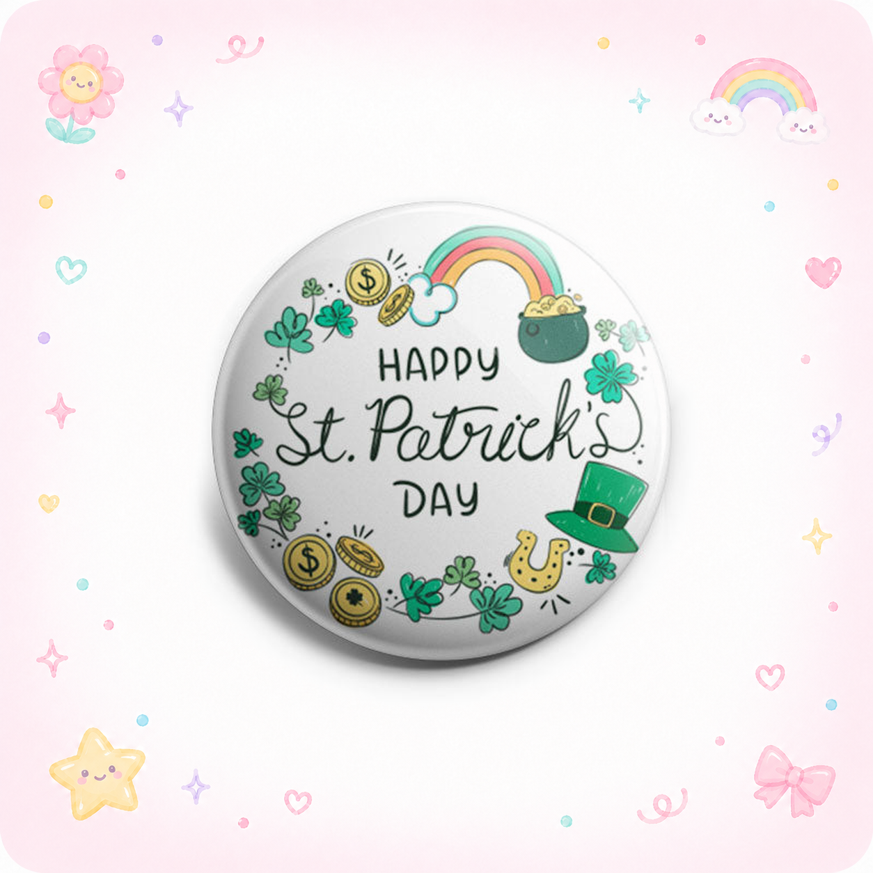 Happy St. Patrick’s Day Fun Topper - Vault - - Topperswap