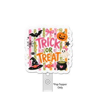 Trick or Treat Pop Topper