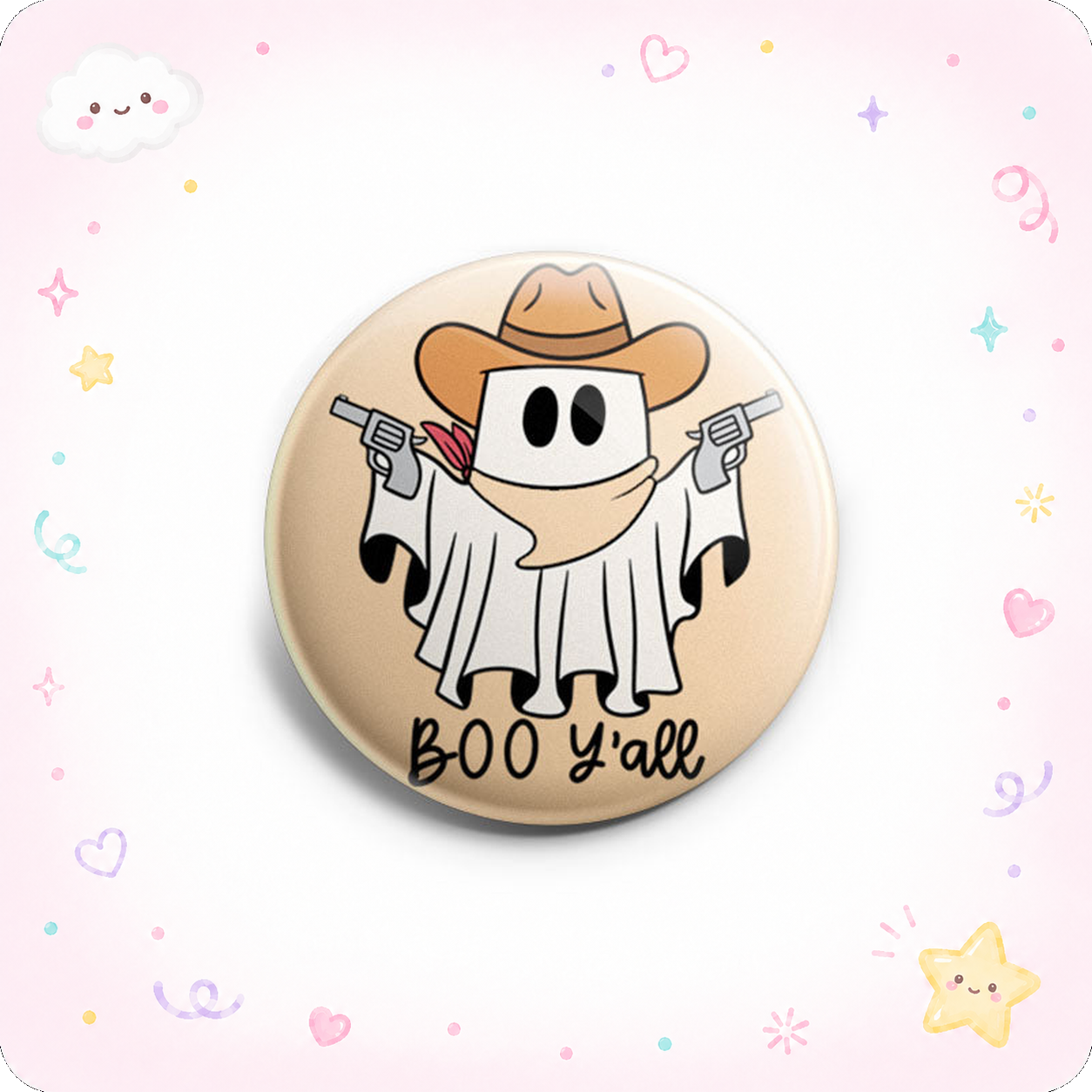 Boo Y'all Cowboy Topper - - Topperswap