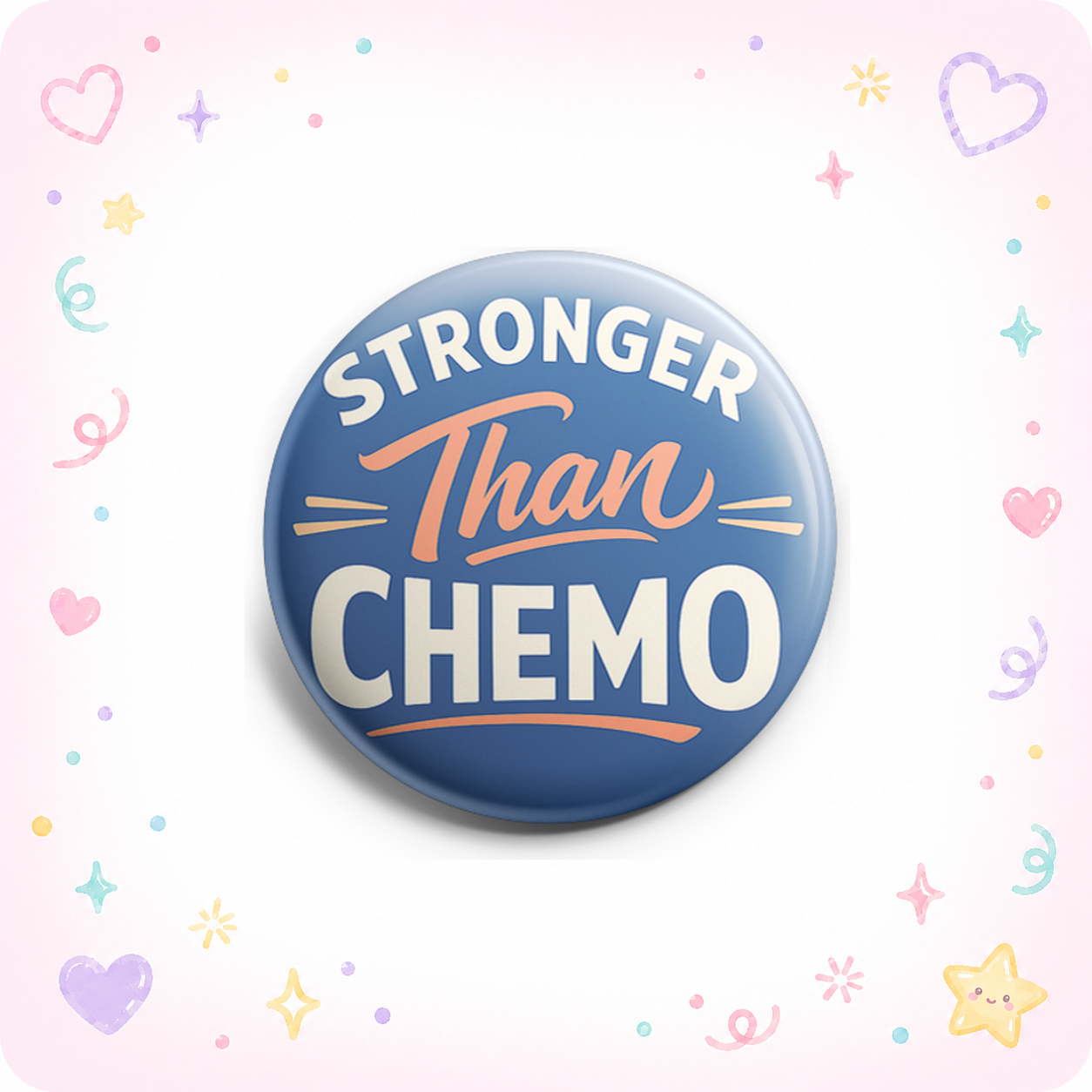 Stronger Than Chemo Topper - - Topperswap