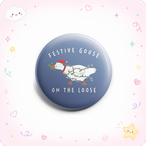 Festive Goose Topper
