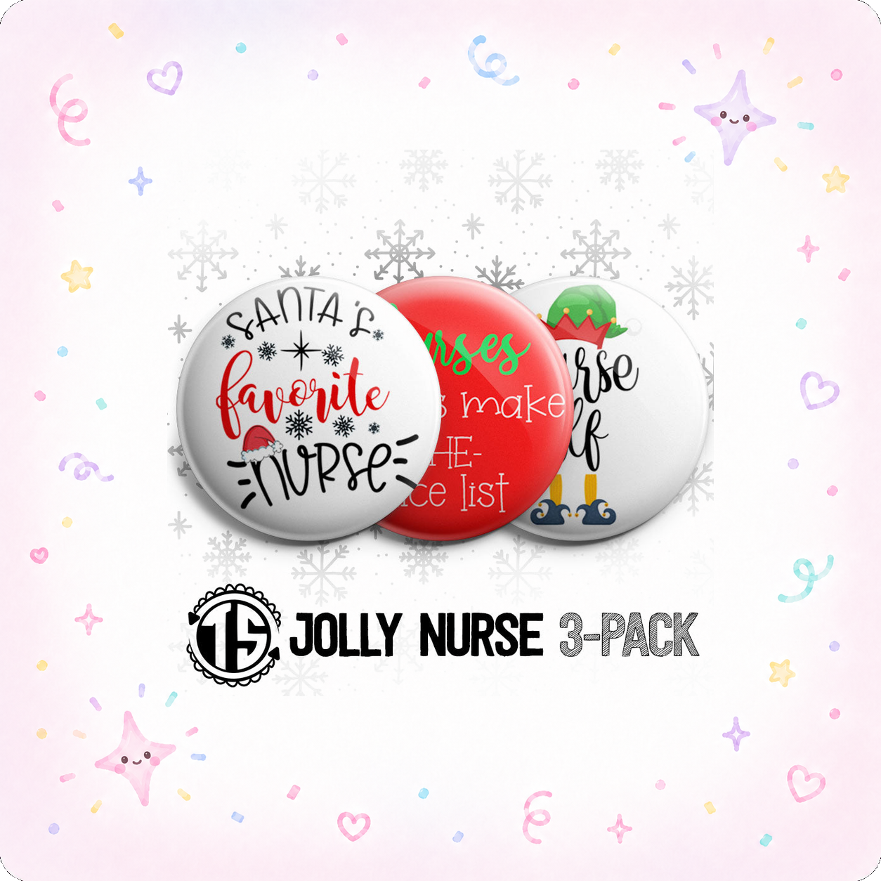 Jolly Nurse 3-Pack - Vault (Save 5%) - - Topperswap