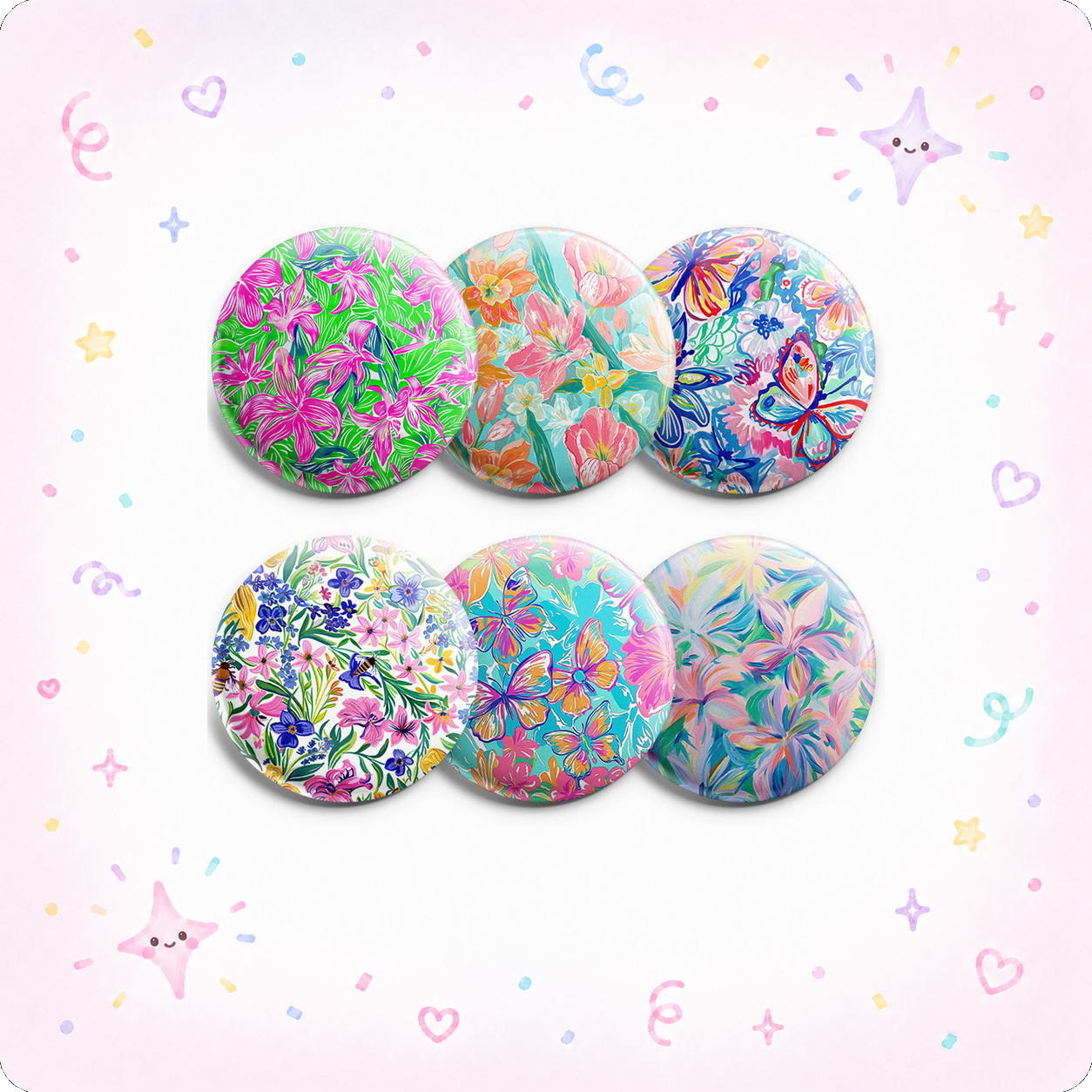 Spring Canvas Topper 6-Pack (Save 15%) - - Topperswap
