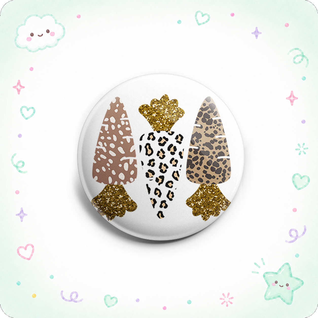 Leopard Carrot Chic Topper - - Topperswap