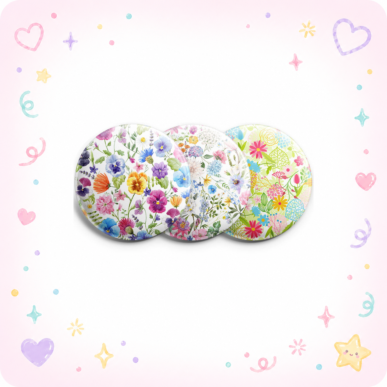 Garden Party 3-Pack - - Topperswap