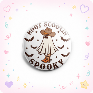 Booot Scoootin Spooky Topper