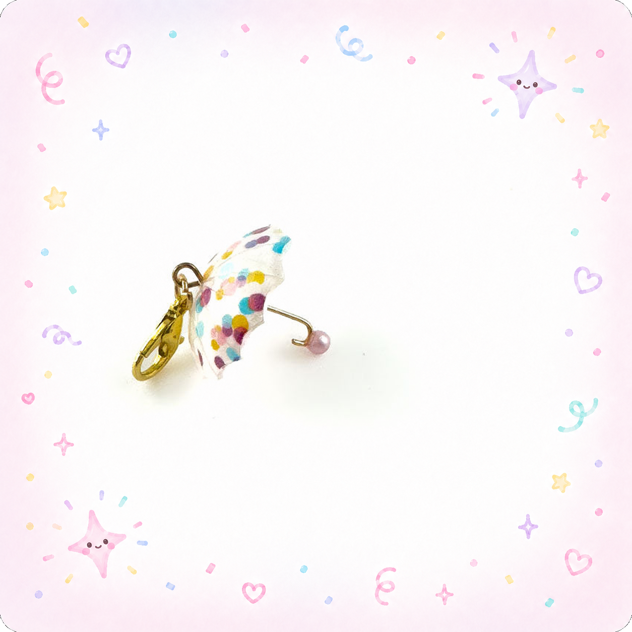 Umbrella Charm Badge Reel Add-on - - Topperswap