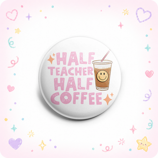 Half and Half Teacher Topper