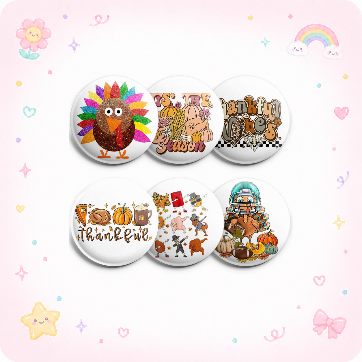 Festive Feast Topper 6-Pack (Save 15%) - - Topperswap