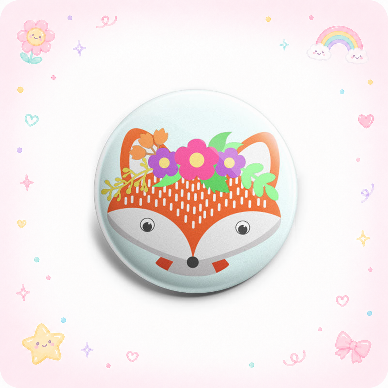 Floral Fox Topper - - Topperswap