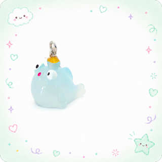 Bewildered Bluefish Charm Swapfinity Badge Reel Add-on