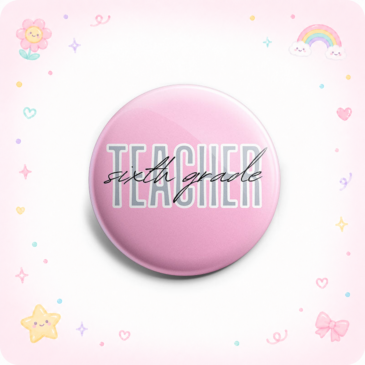 6th Grade Teacher Topper - - Topperswap