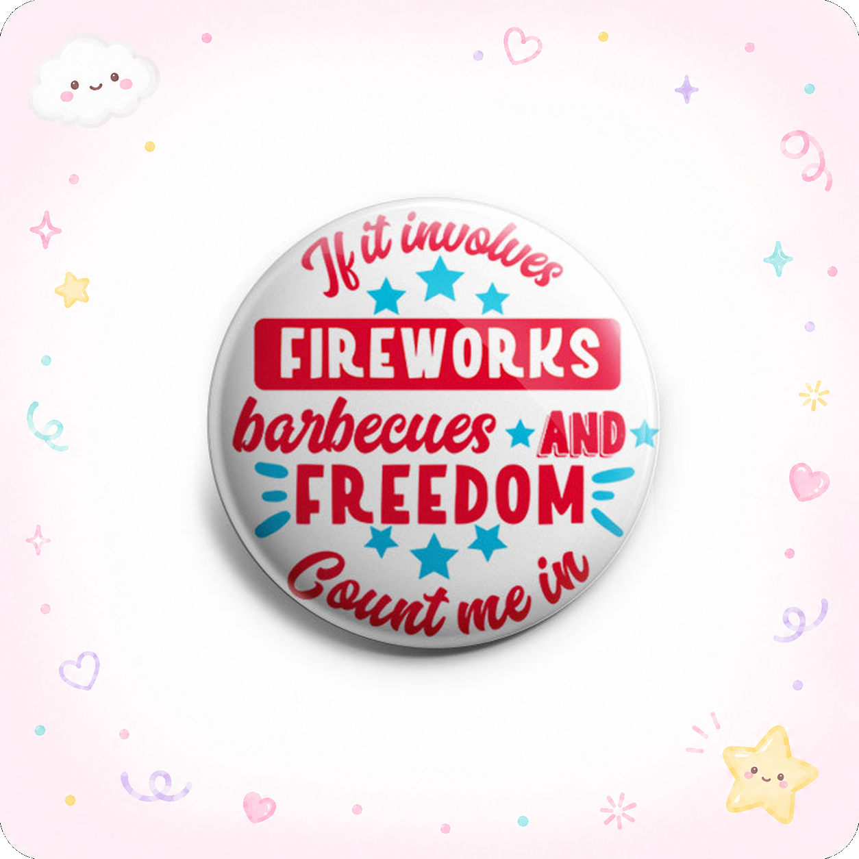 Fireworks and Freedom Topper - - Topperswap