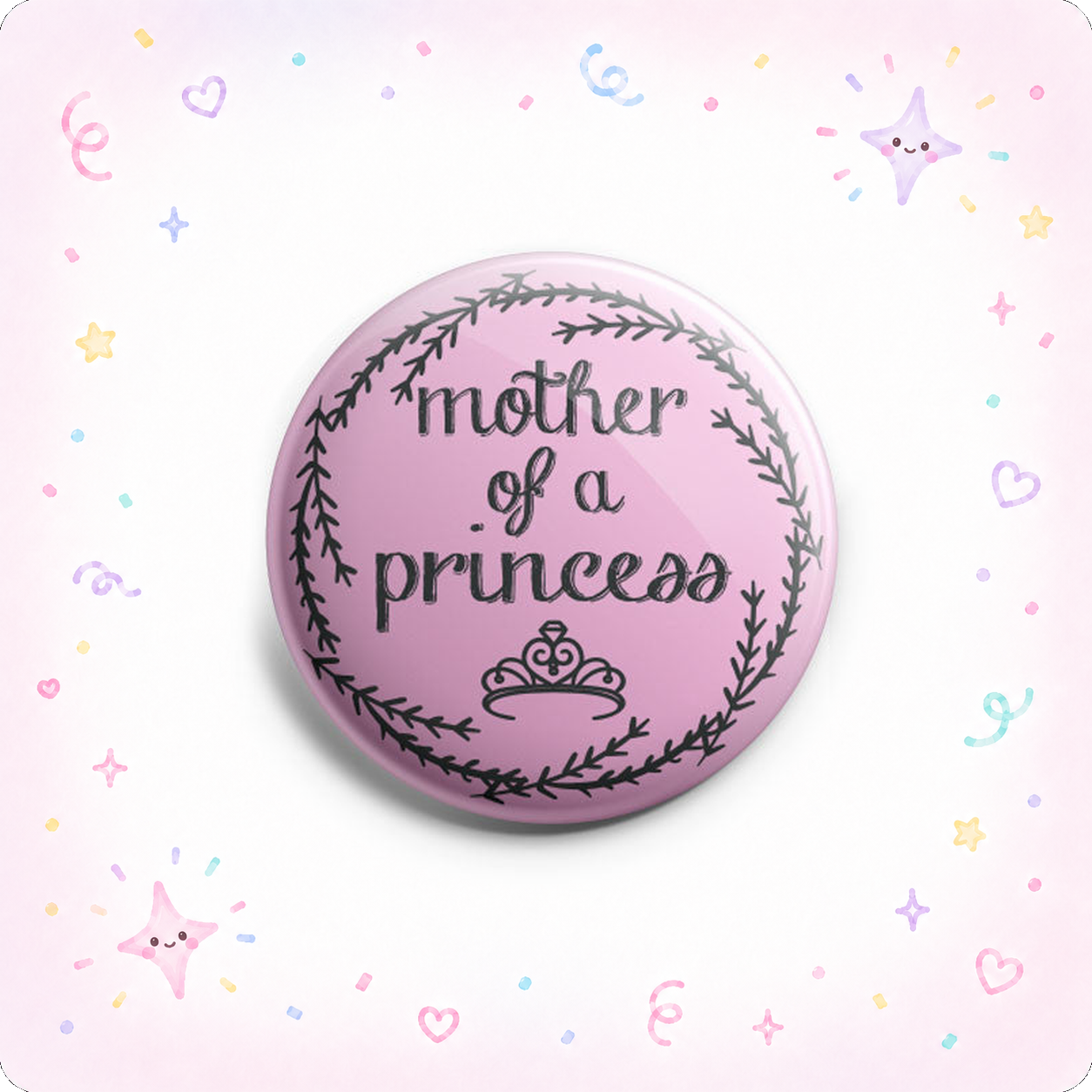Mother of a Princess Topper - - Topperswap
