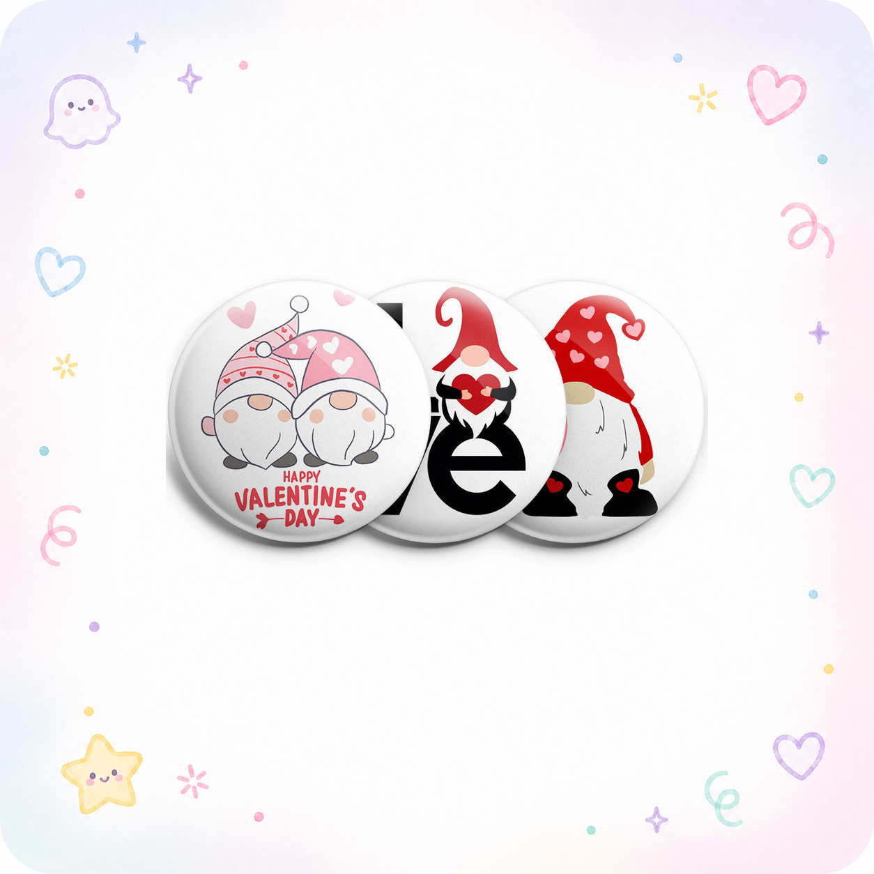Love and Gnomes 3-Pack - - Topperswap