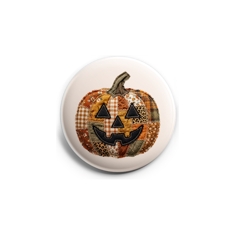 Patchwork Pumpkin Topper