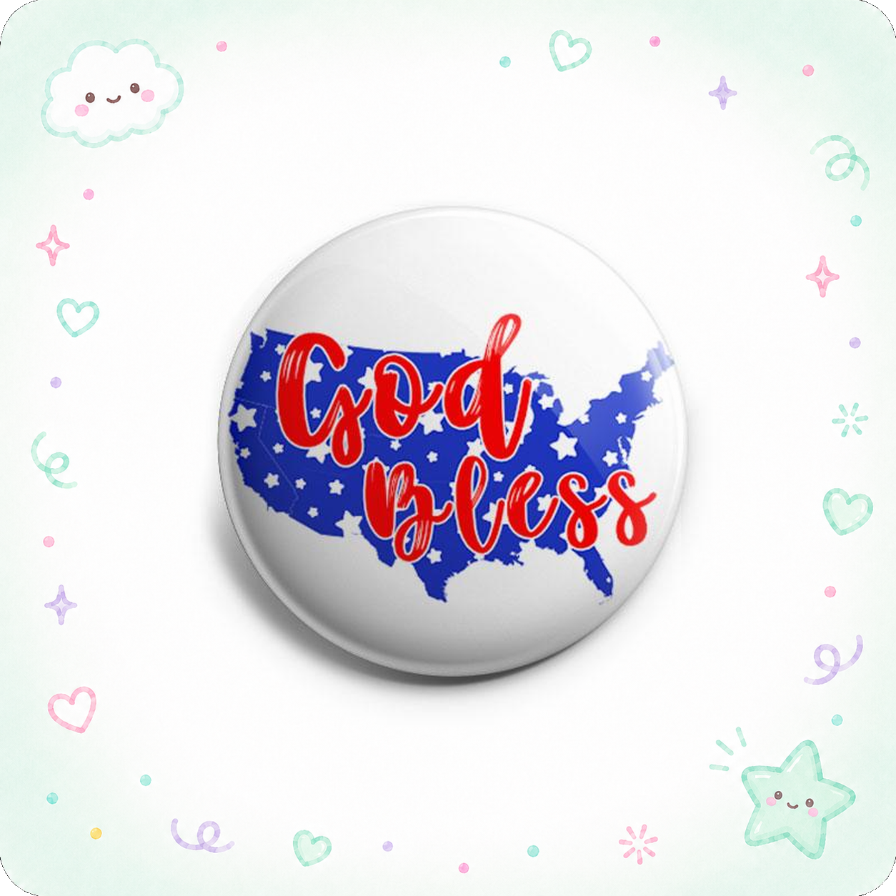 God Bless America Topper - Vault - - Topperswap