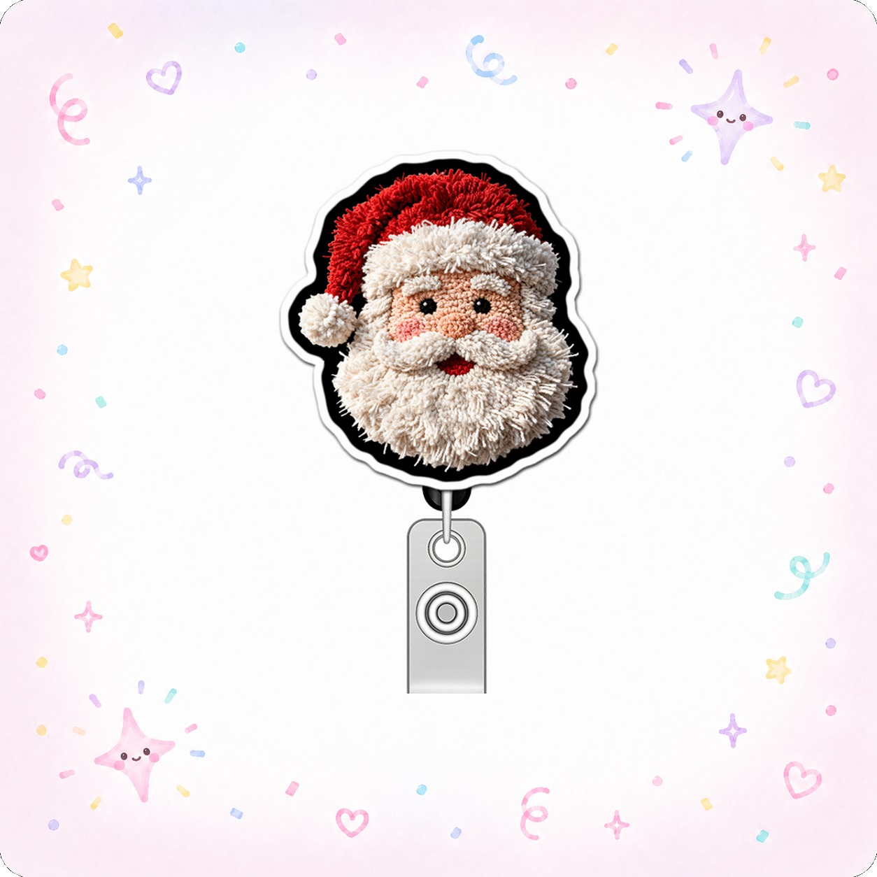 Jolly Jingle Boss Pop Topper Swapfinity Retractable ID Badge Reel - - Topperswap