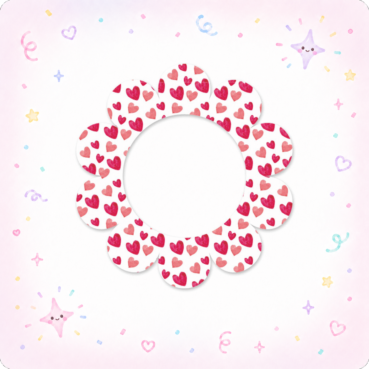 Hearts Galore Flower Swapper - - Topperswap