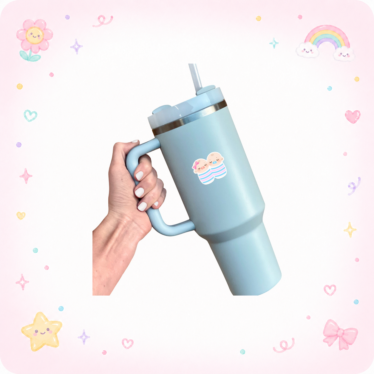 Swaddle Babies Sticker - - Topperswap