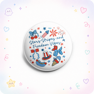 Stars, Stripes & Freedom Vibes Topper