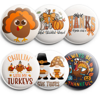 Turkey & Thankfulness Topper 6-Pack (Save 15%)