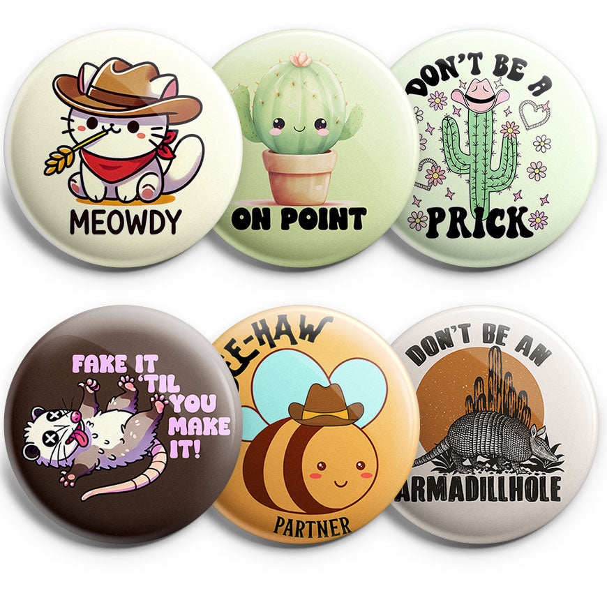 Western Whimsy Topper 6-Pack (Save 15%) - - Topperswap