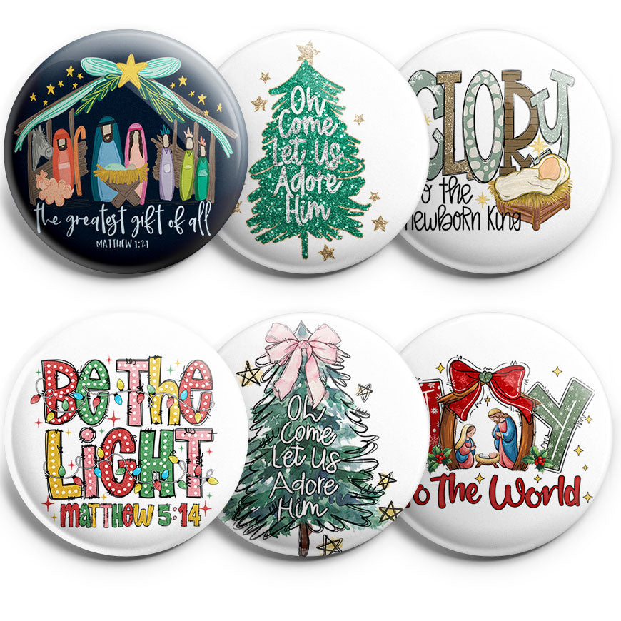 Faithful & Festive Topper 6-Pack (Save 15%) - - Topperswap
