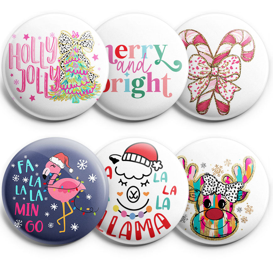 Bright & Bold Christmas Topper 6-Pack (Save 15%) - - Topperswap