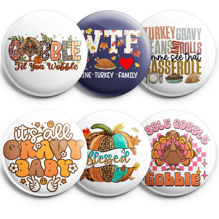 Thanksgiving Treasures Topper 6-Pack (Save 15%) - - Topperswap