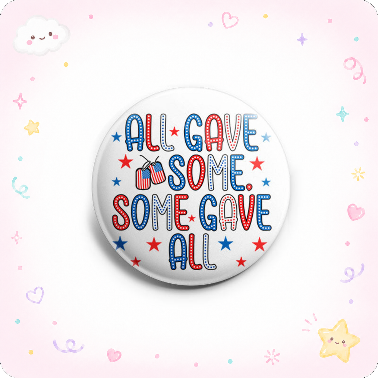All Gave Some, Some Gave All Topper - - Topperswap