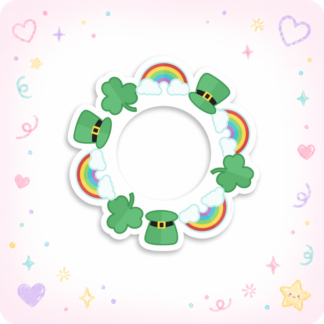 Shamrock Shenanigans Swapfinity Swapper Frame - - Topperswap