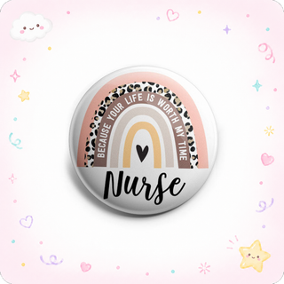 Worth My Time-Nurse Topper