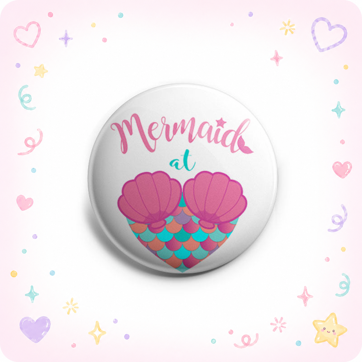 Mermaid At Heart Topper - - Topperswap