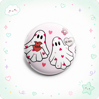 Ghostly Valentine Wishes Topper