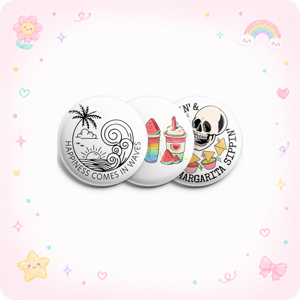 Summer Fun Vibes 3-Pack - - Topperswap
