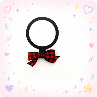 Buffalo Plaid Ribbon Swapfinity Swapper Frame