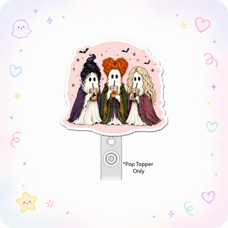 Three Witches Iced Coffee Pop Topper