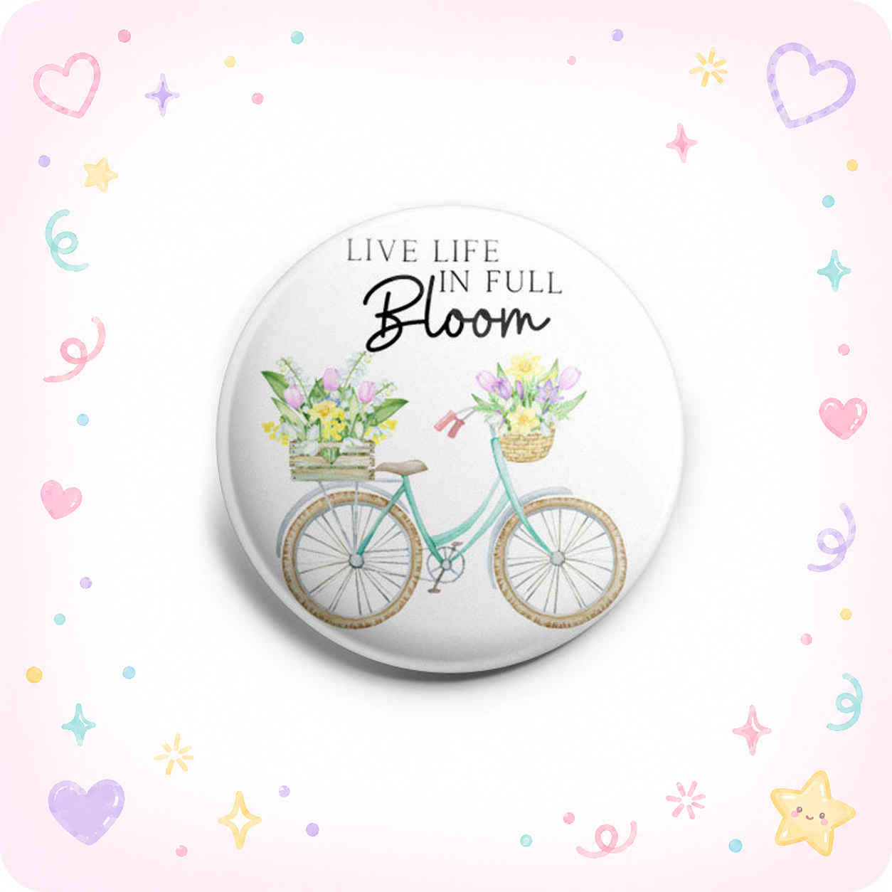 Live Life in Full Bloom Topper - - Topperswap