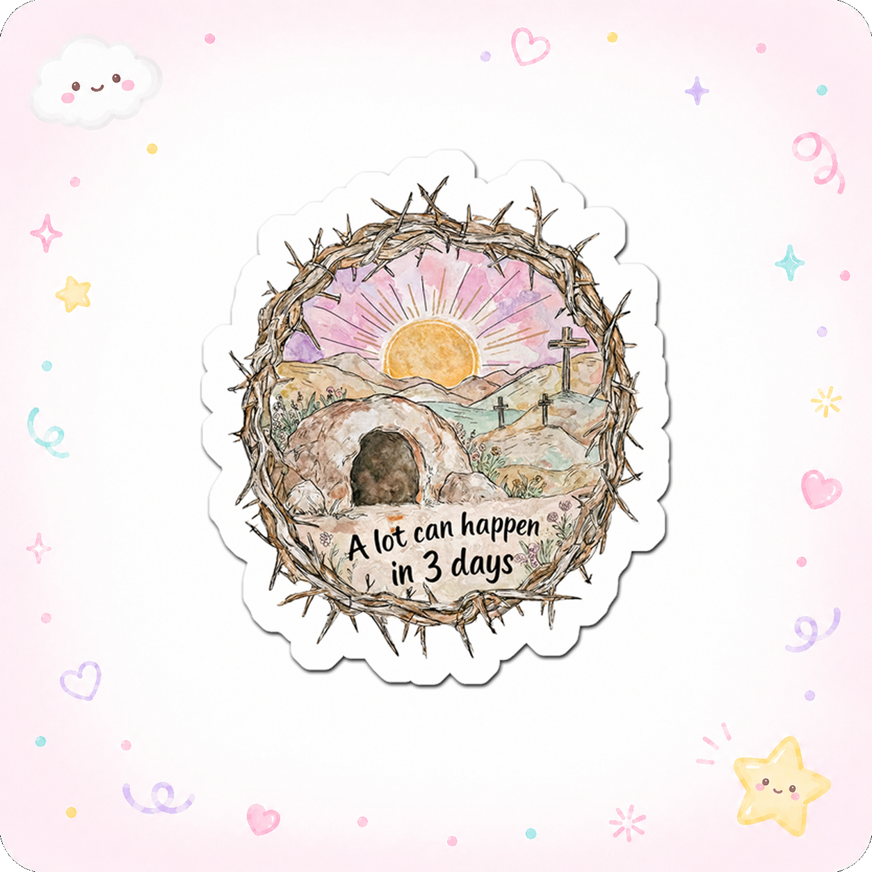 3-Day Miracle Maven Sticker - - Topperswap
