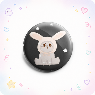 Cute Cat Easter Bunny Topper