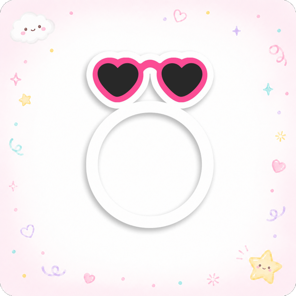 Summer Shades Swapfinity Swapper Frame - - Topperswap
