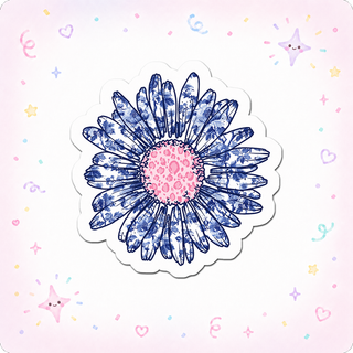 Floral Frenzy Queen Sticker