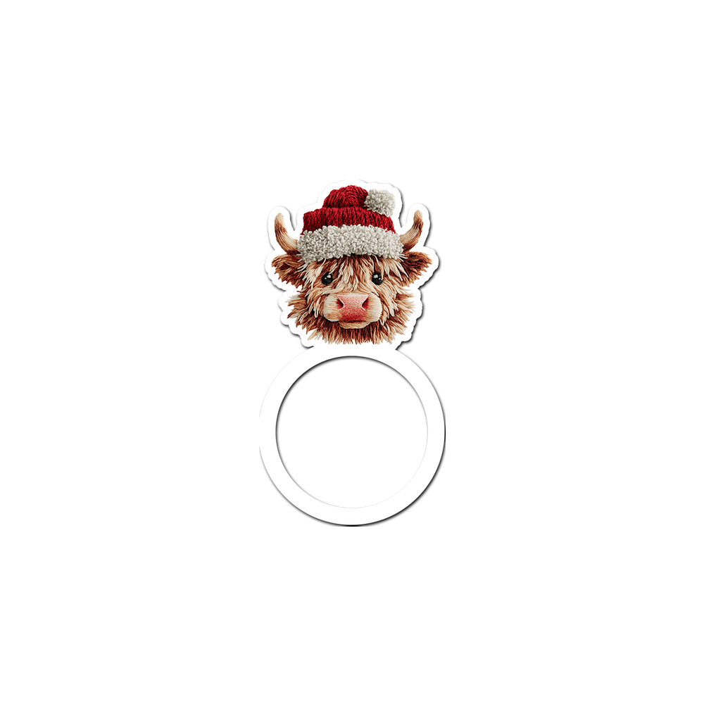 Festive Highland Swapper Frame - - Topperswap