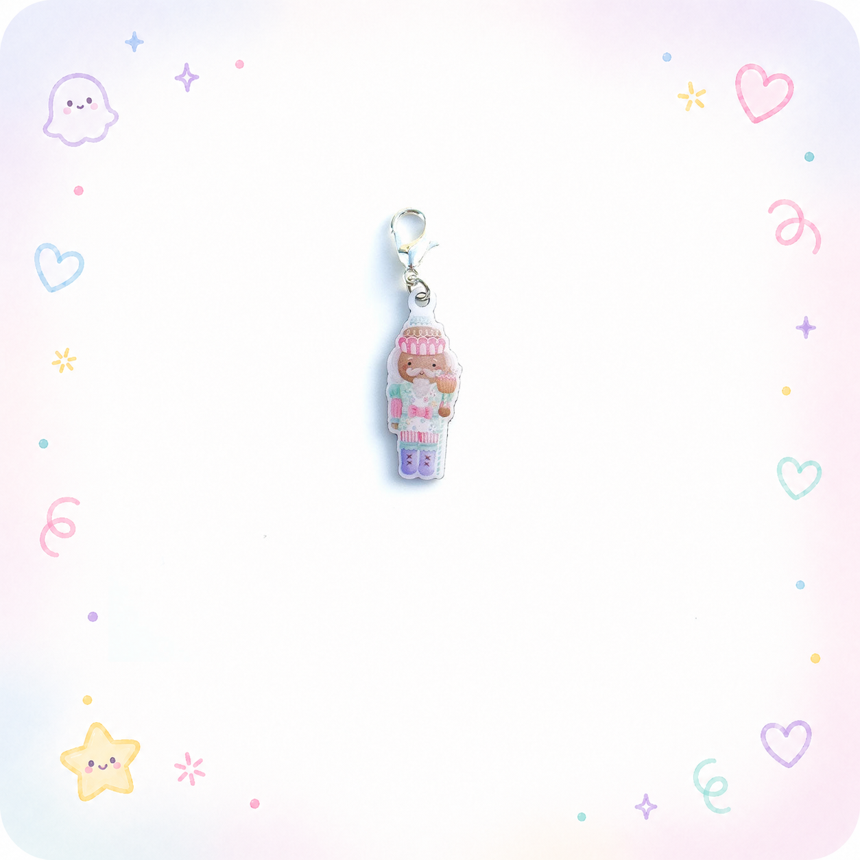 Pastel Nutcracker Prince Charm Swapfinity Badge Reel Add-on - - Topperswap